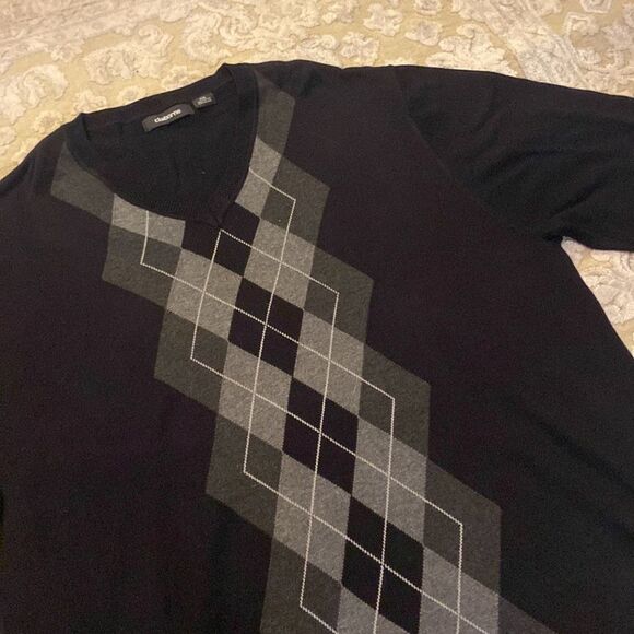 Claiborne Black Mens Sweater - Picture 2 of 12